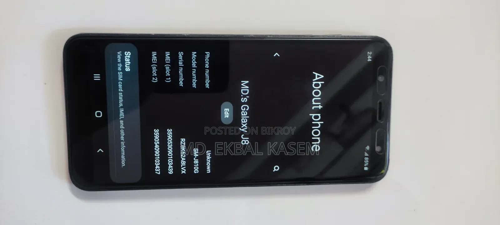 Samsung Galaxy J8 64 GB Black