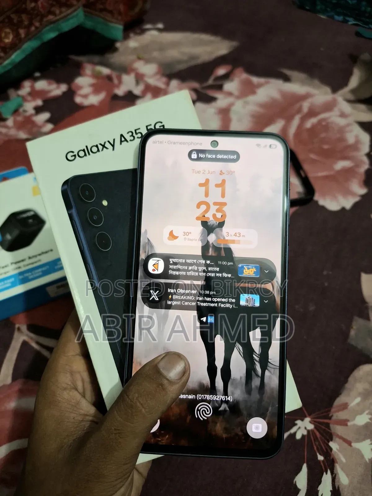 Samsung Galaxy A35 128 GB Black