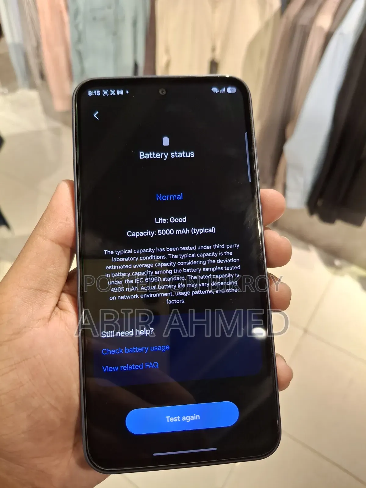 Samsung Galaxy A35 128 GB Black