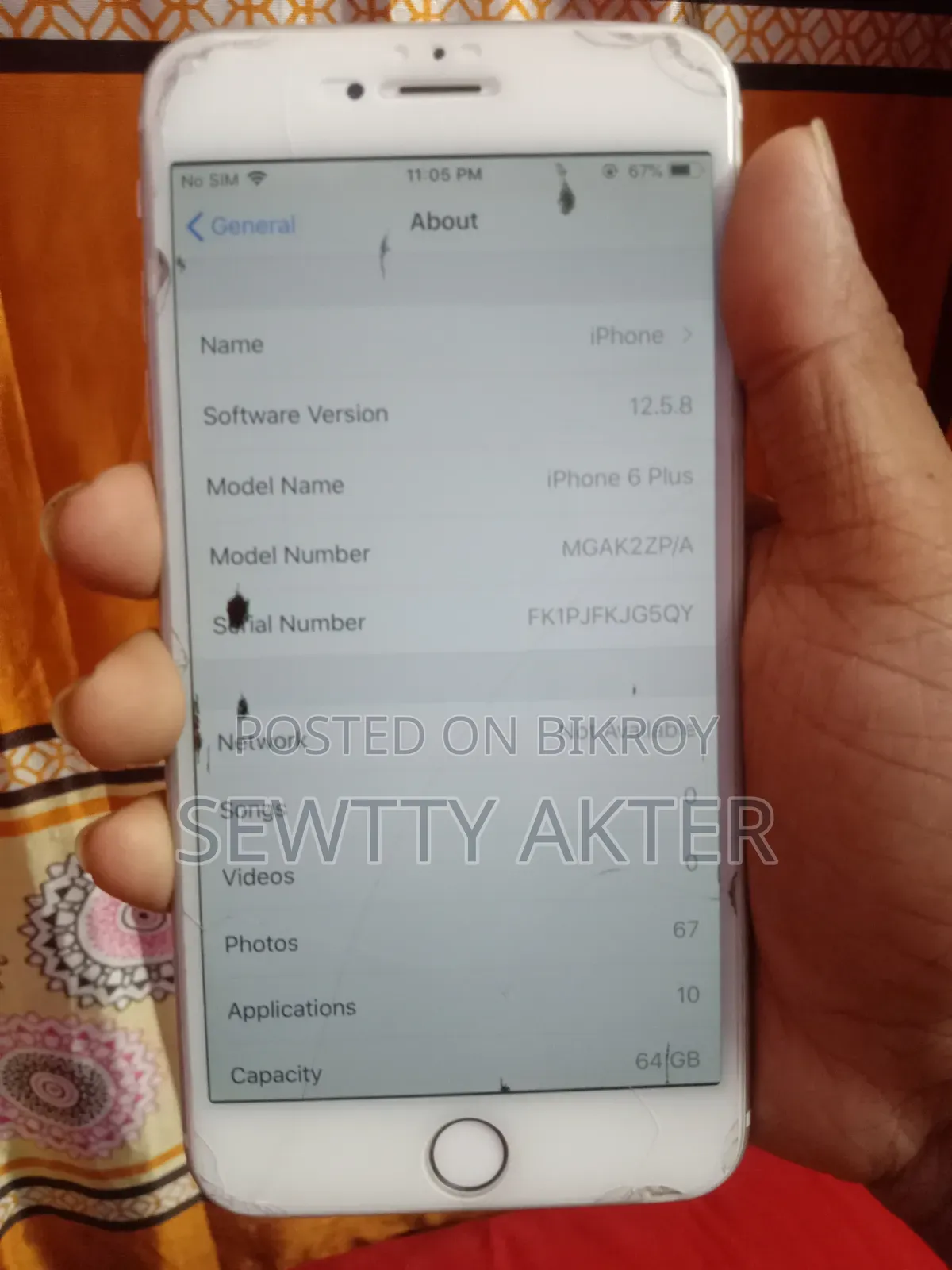 Apple iPhone 6s Plus 64 GB Rose Gold