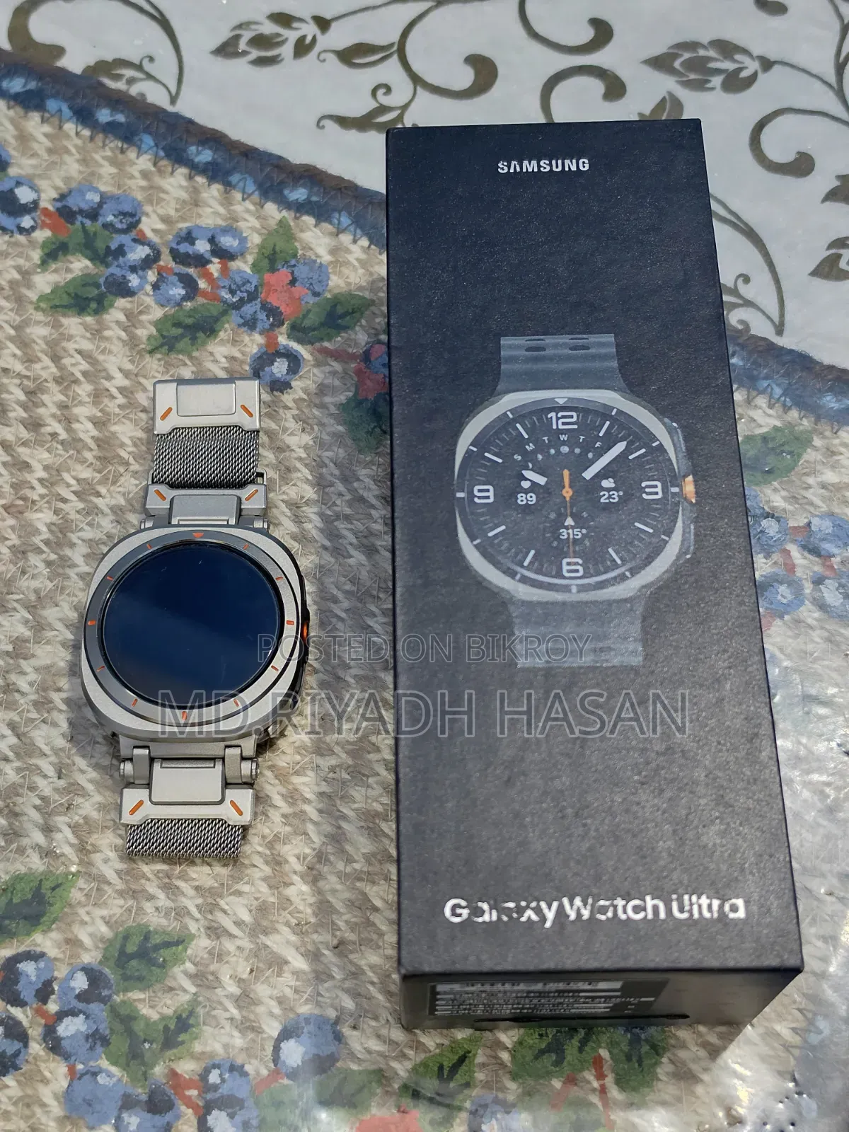 Samsung Galaxy Watch Ultra (2024 Version) – Titanium Gray