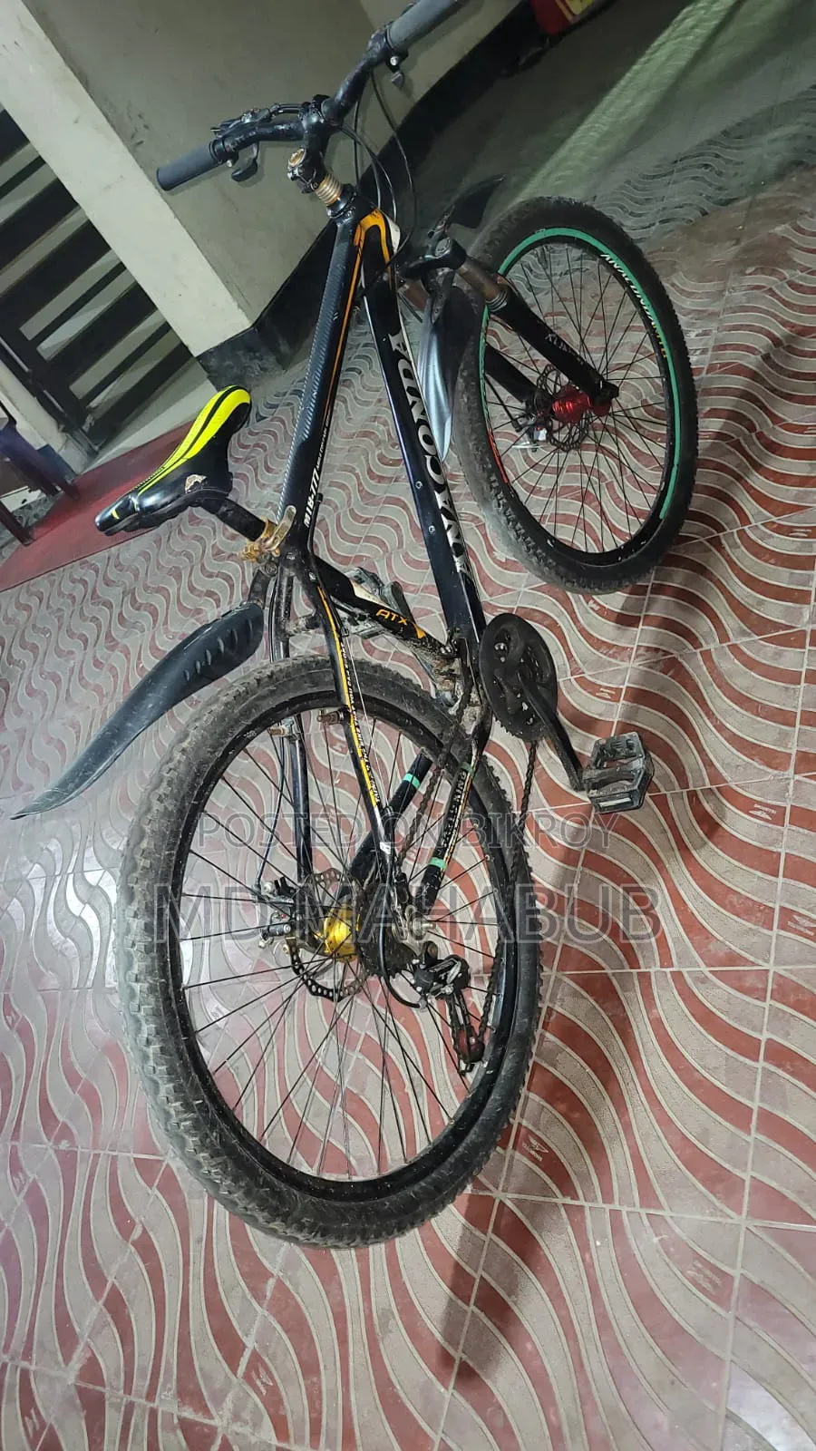 This bicycle will be sold, absolutely fresh gear bicycle