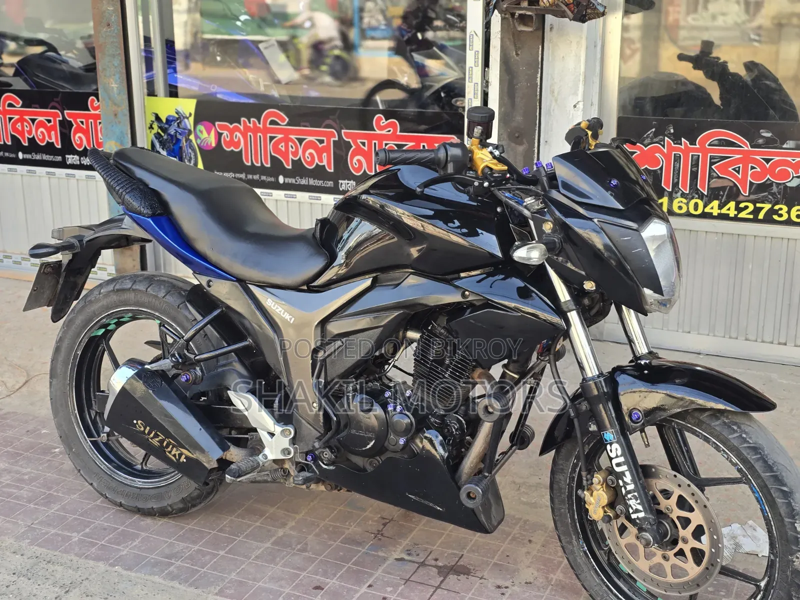New Suzuki Gixxer Monotone 2016 Black