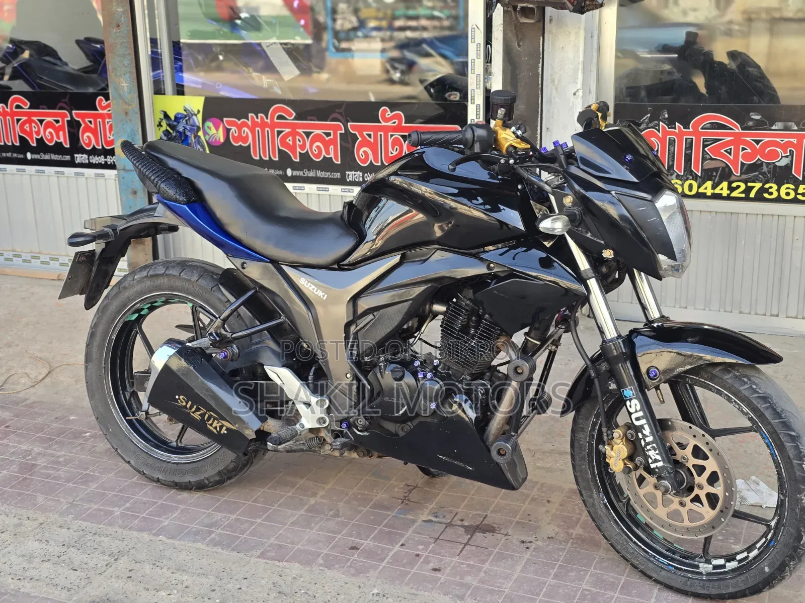 New Suzuki Gixxer Monotone 2016 Black