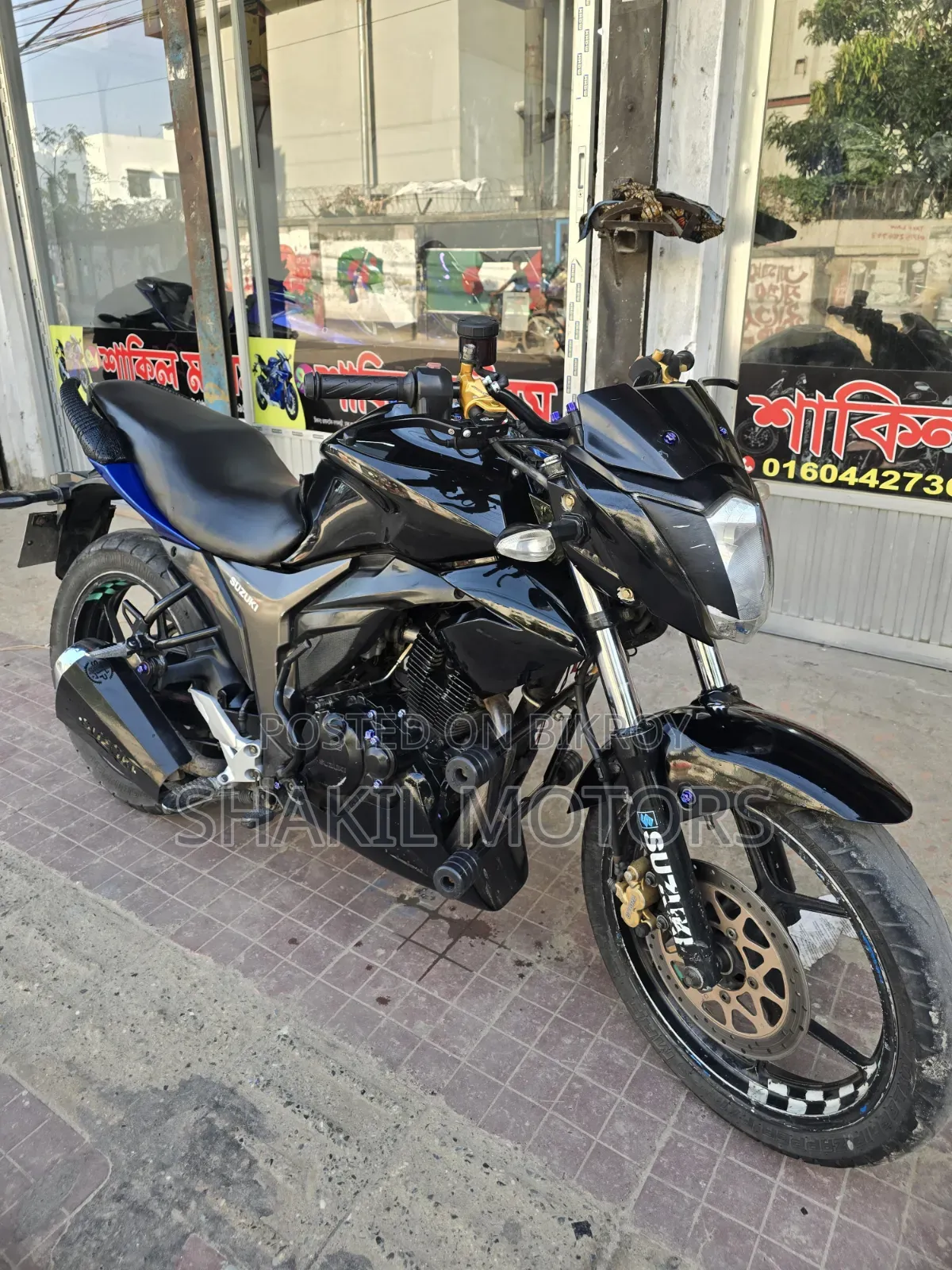 New Suzuki Gixxer Monotone 2016 Black