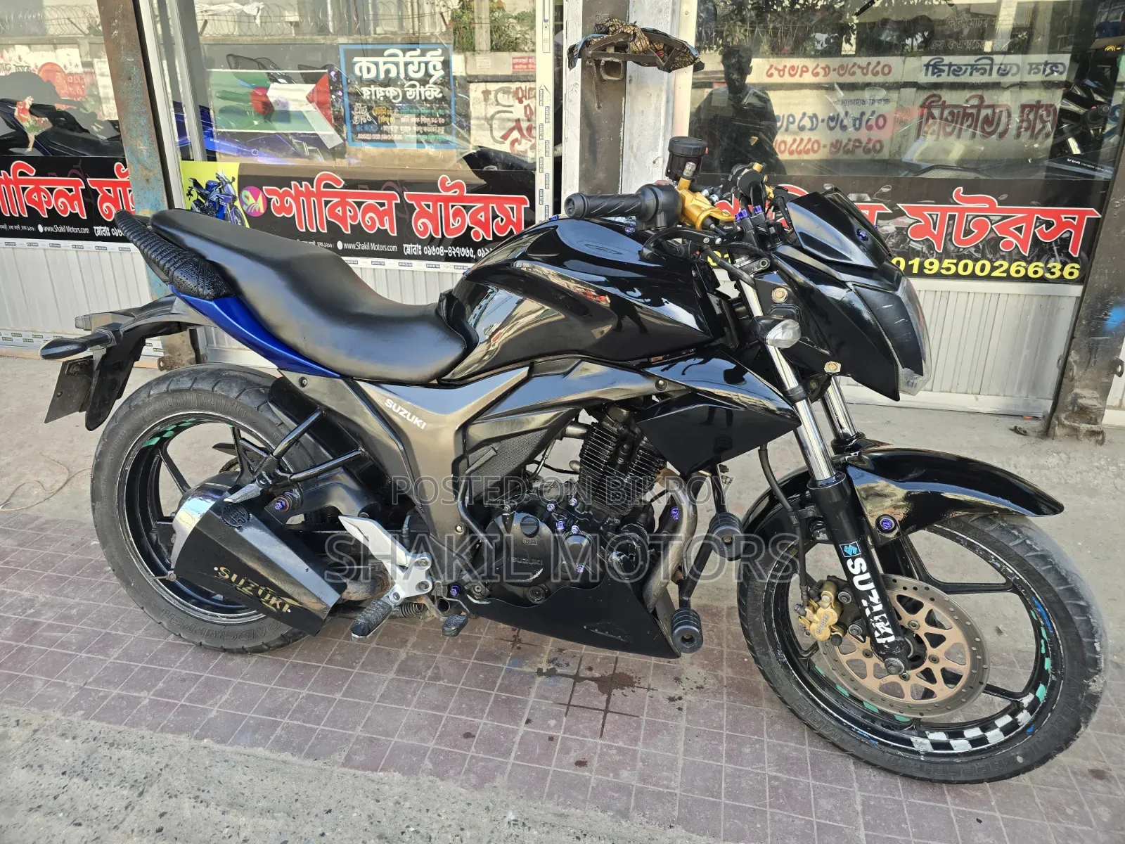 New Suzuki Gixxer Monotone 2016 Black
