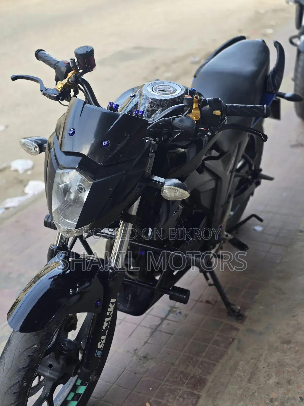 New Suzuki Gixxer Monotone 2016 Black