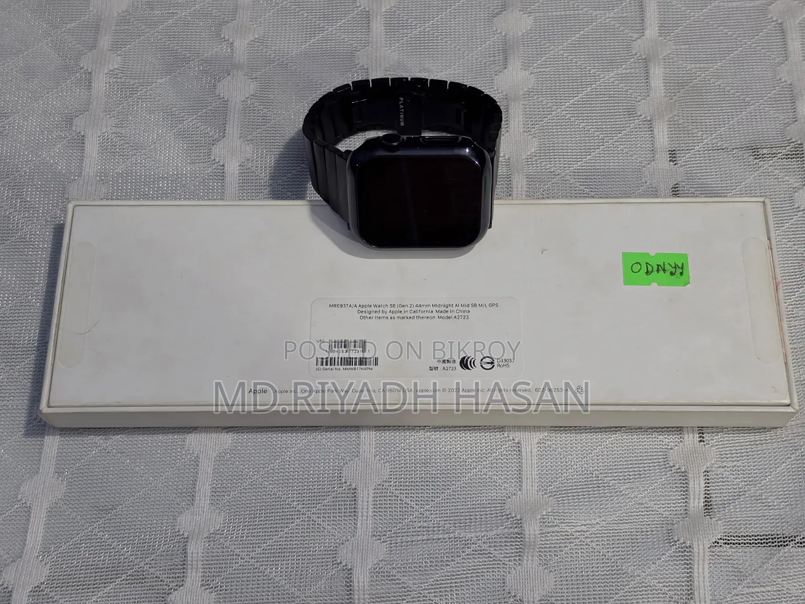 Apple Watch Se (2nd Generation) – 44mm | Midnight Black