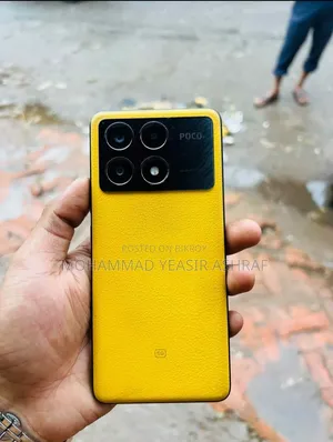 শাওমি পোকো এক্স৬ প্রো ২৫৬ জিবি ইয়েলো