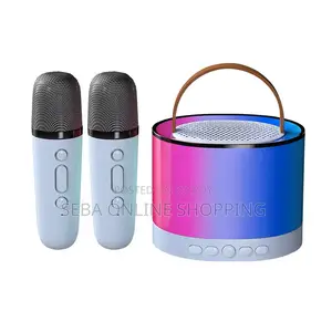 G2 Smart Portable Bluetooth Speaker With 2 Wireless Microphones
