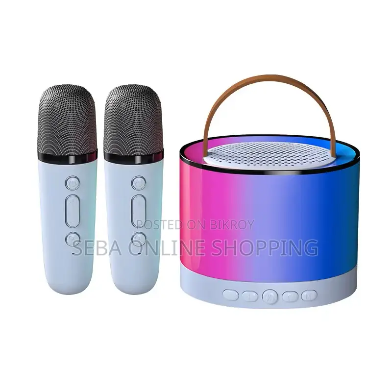 G2 Smart Portable Bluetooth Speaker With 2 Wireless Microphones