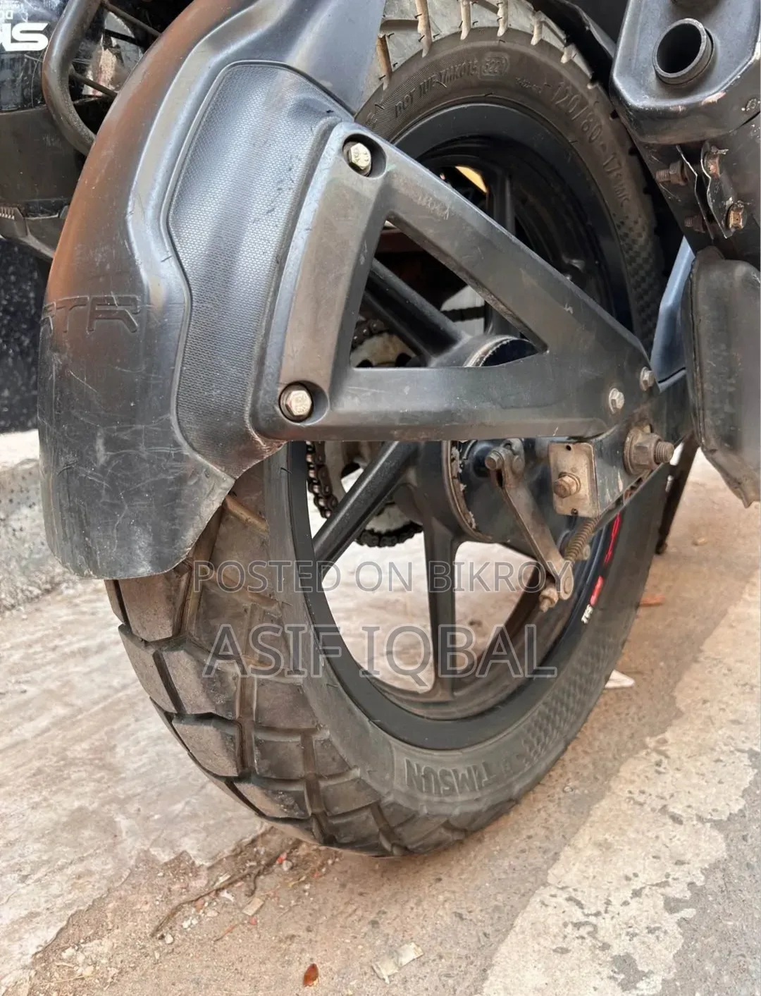 TVS Apache RTR 160 4V 2019 Black