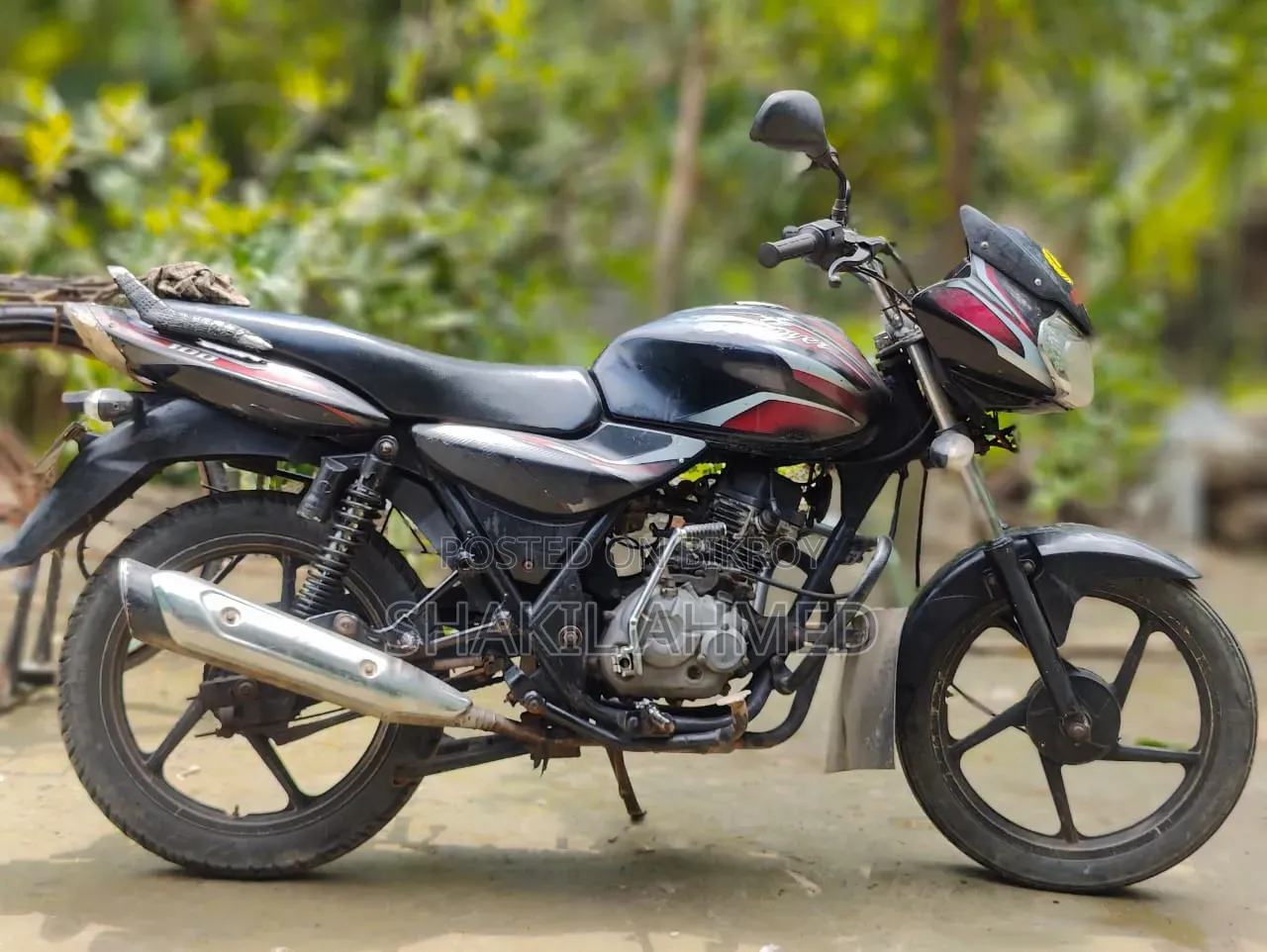 Bajaj Discover 100 2015 Black