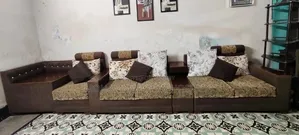 এল শেপ সোফা সেট