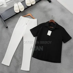 Premium Quality Casual Platted Shirt Pant Set