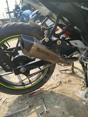Akrapovic R6 Gixxer Exhaust with Bend Pipe for Sale