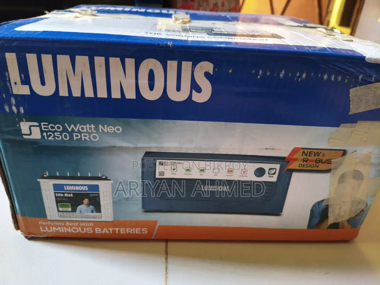 IPS/UPS Luminous Eco Watt Neo 1250 Pro Inverter