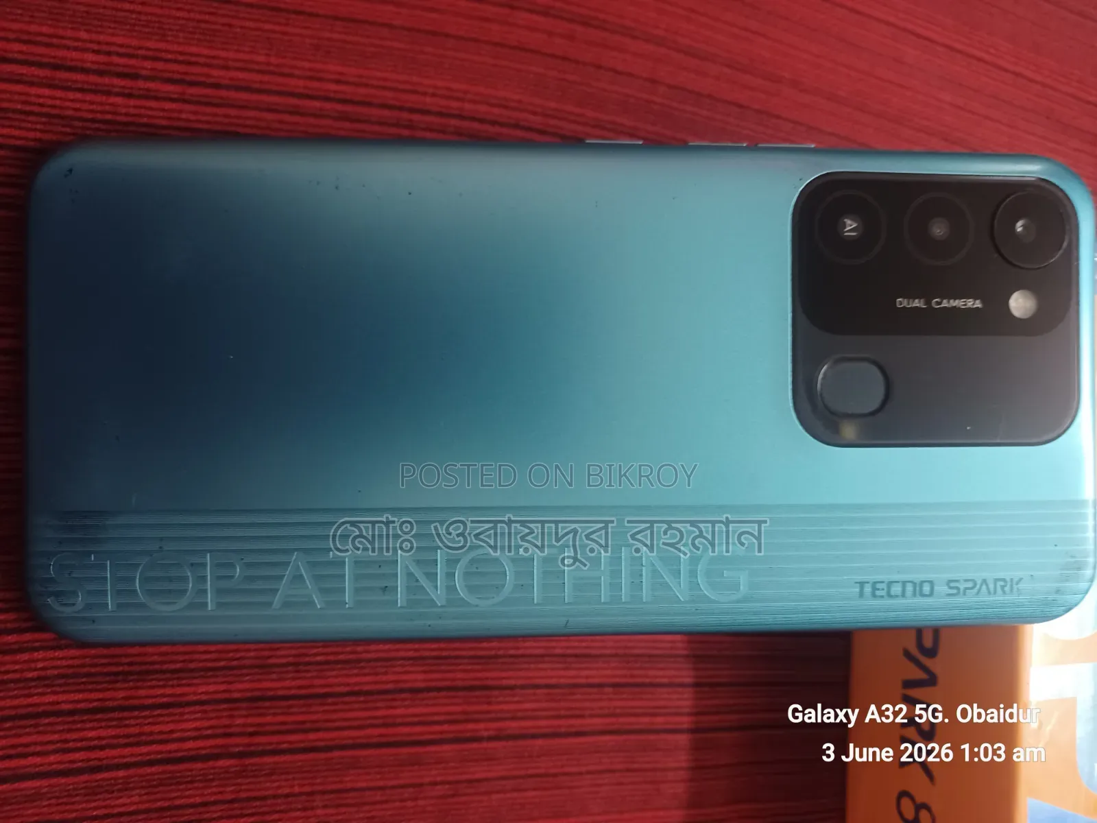 Tecno Spark 8 64 GB Blue