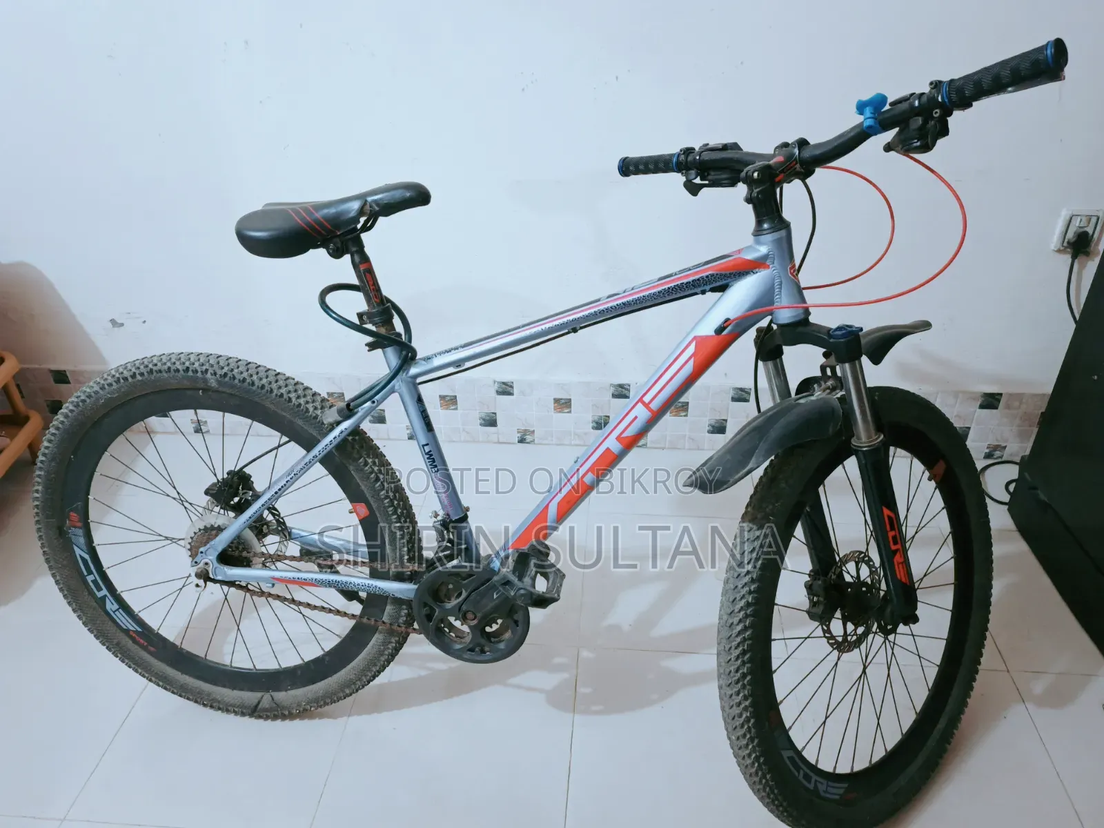 Core Nio 400 + Oil Brake (Silver) For Sale