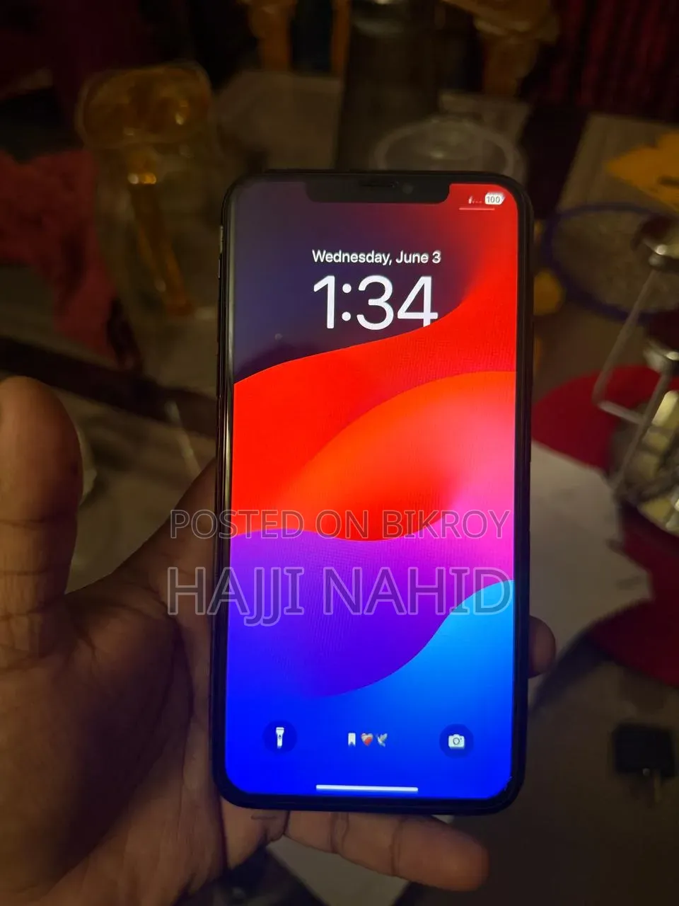 অ্যাপল আইফোন ১১ প্রো ম্যাক্স ৬৪ জিবি ব্ল্যাক