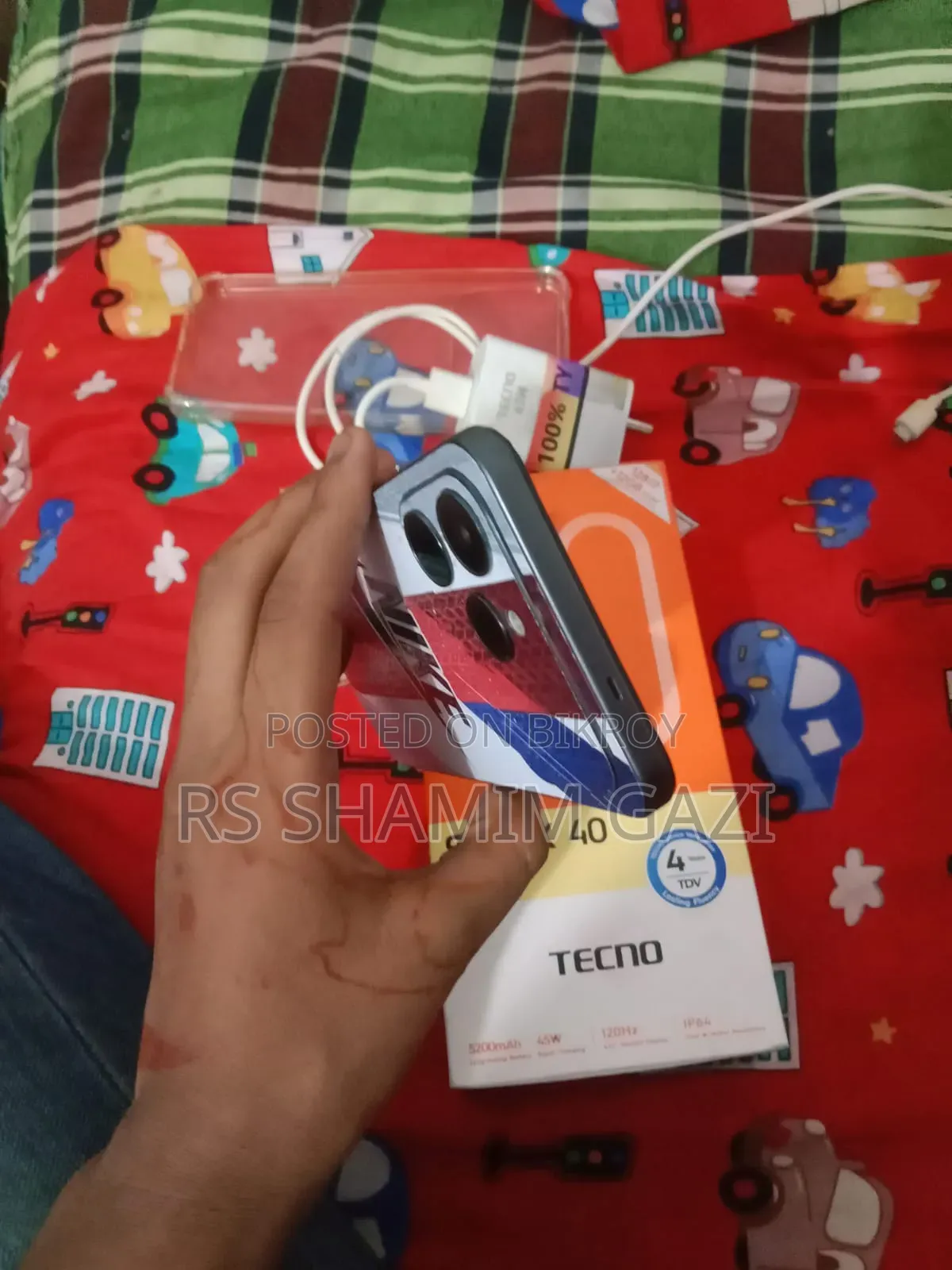 Tecno Spark 40 128 GB Black