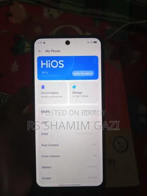 Tecno Spark 40 128 GB Black