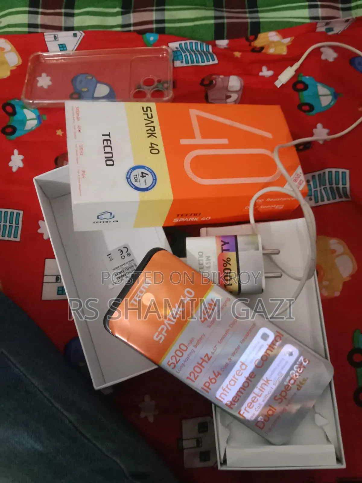 Tecno Spark 40 128 GB Black