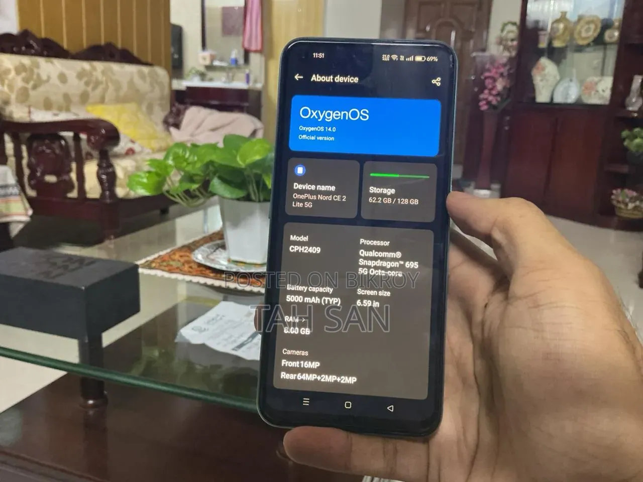 OnePlus Nord CE 2 Lite 5G 128 GB Blue