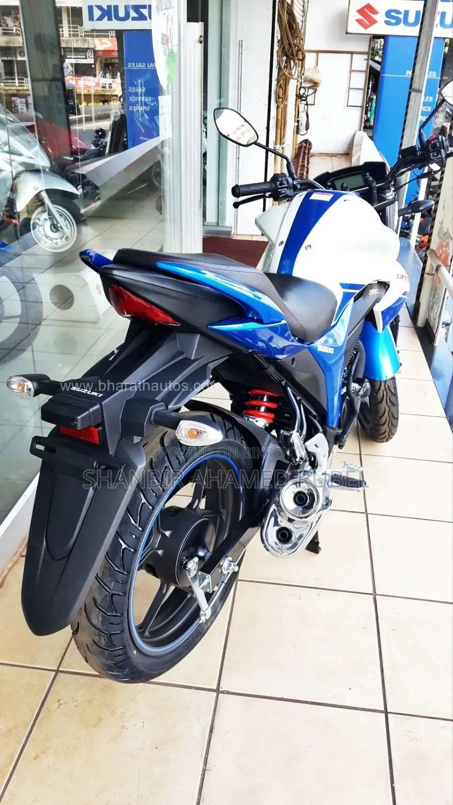 Suzuki Gixxer Monotone 2017 White