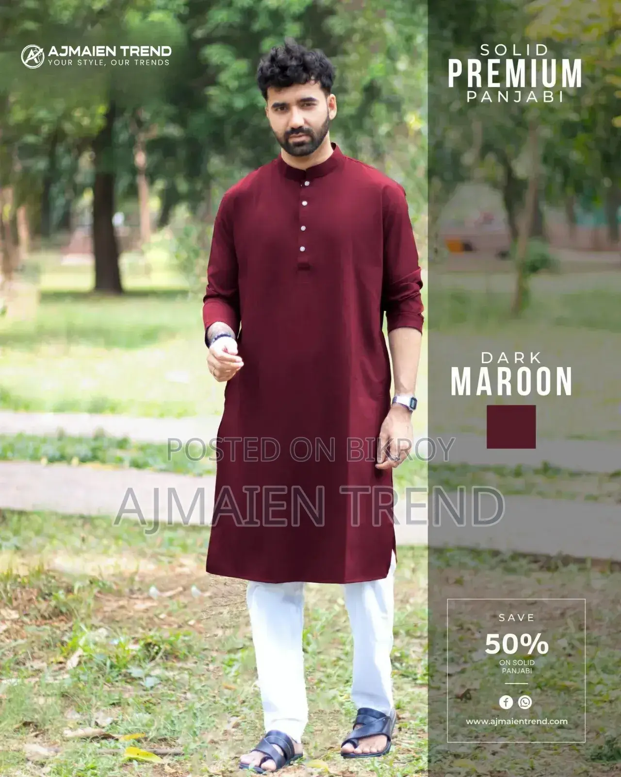 Premium Microstich Solid Panjabi 38 to 46 Size Available.