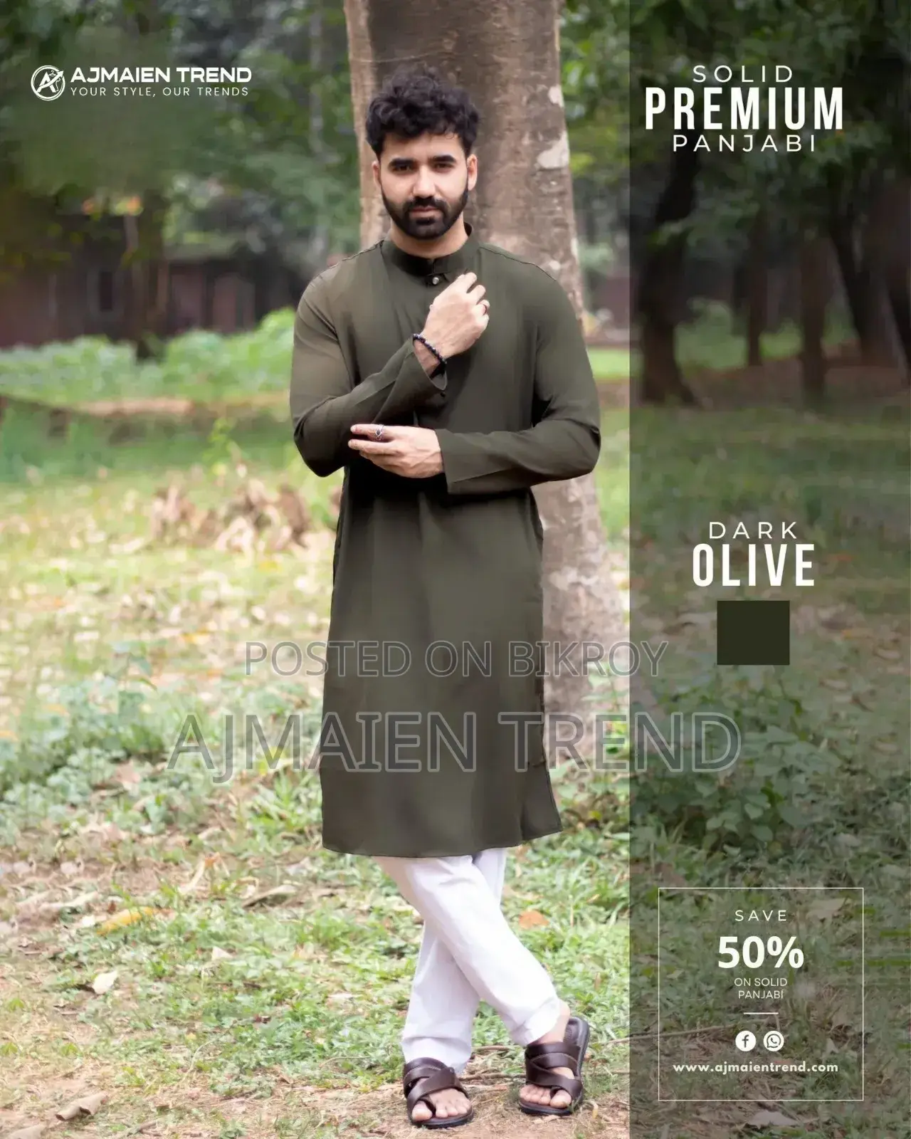 Premium Microstich Solid Panjabi 38 to 46 Size Available.