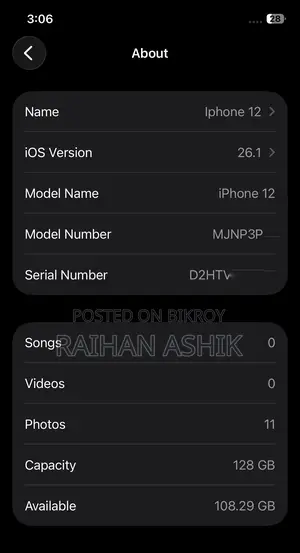 Apple iPhone 12 128 GB Purple