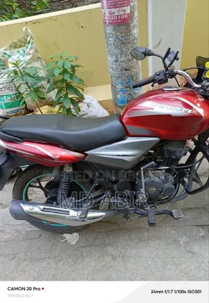 Bajaj Discover 125 2021 Red