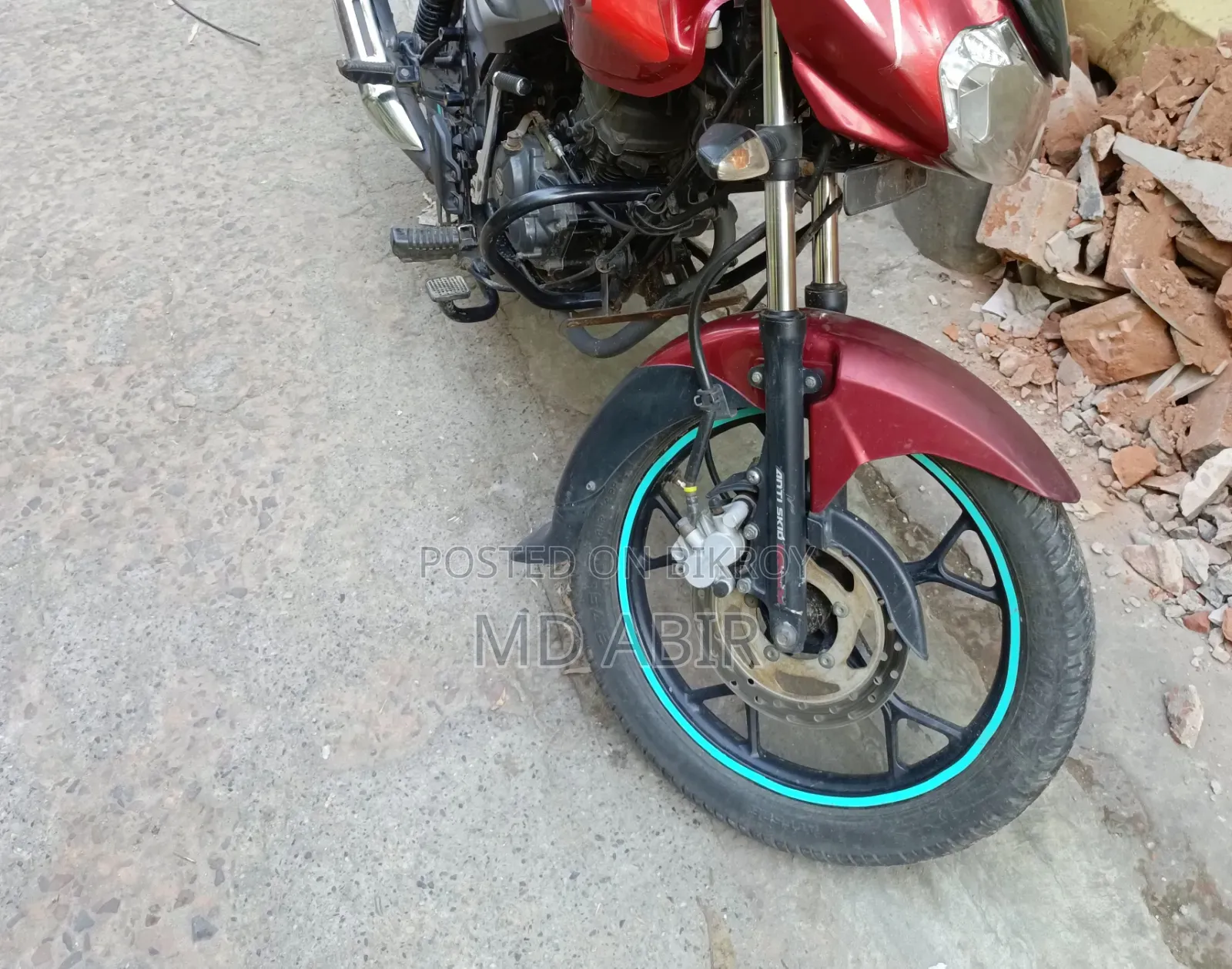 Bajaj Discover 125 2021 Red
