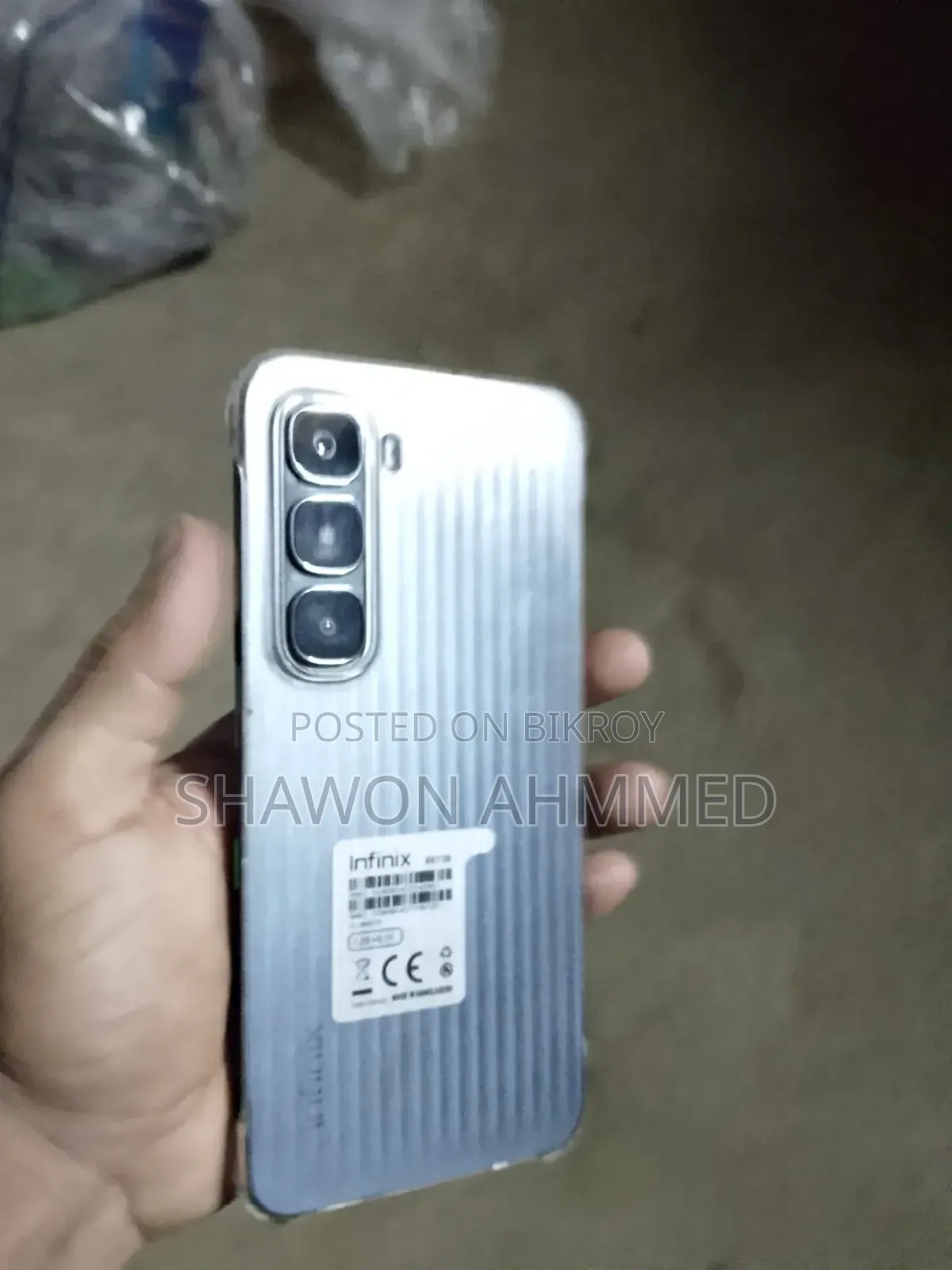 Infinix Hot 60i 128 GB Black