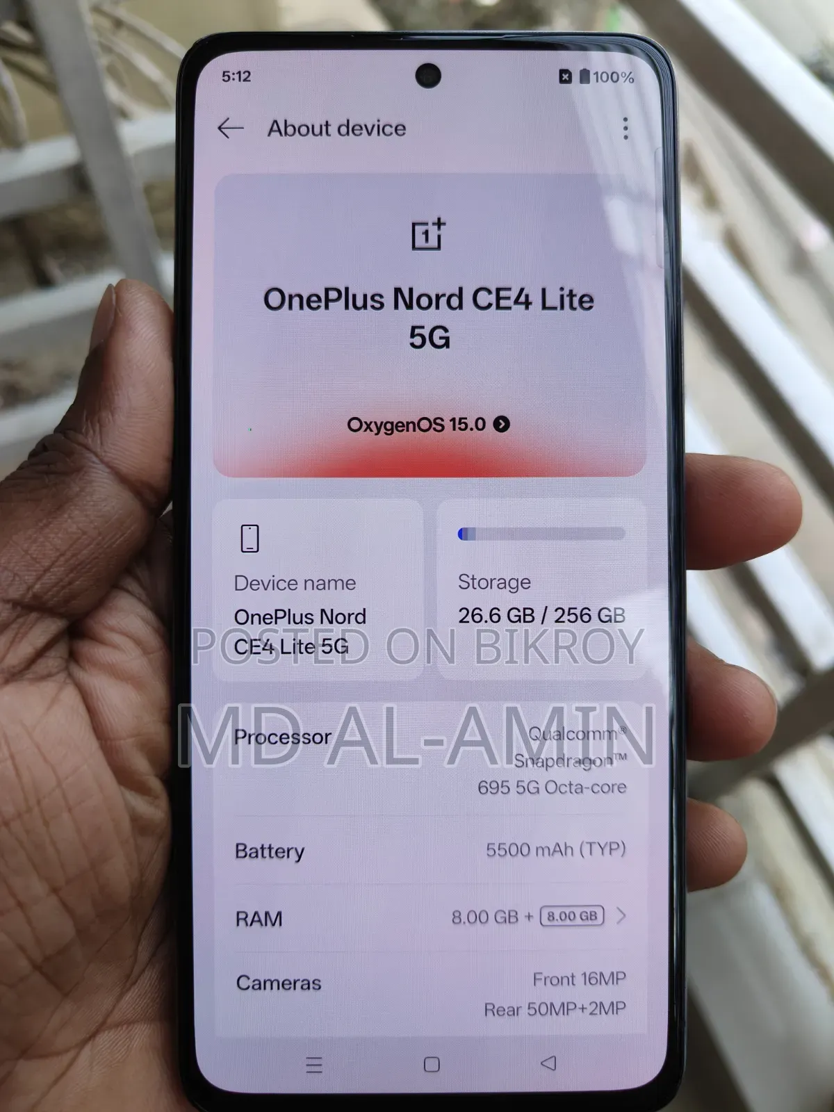 OnePlus Nord CE4 Lite 256 GB Gray