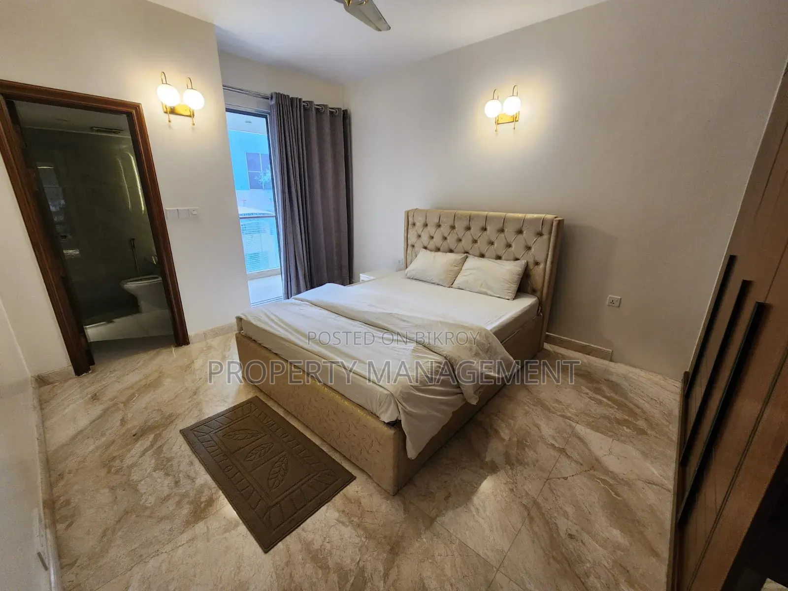 Furnished 4-Bedroom Apartment in a Renowned Company, Gulshan for Rent