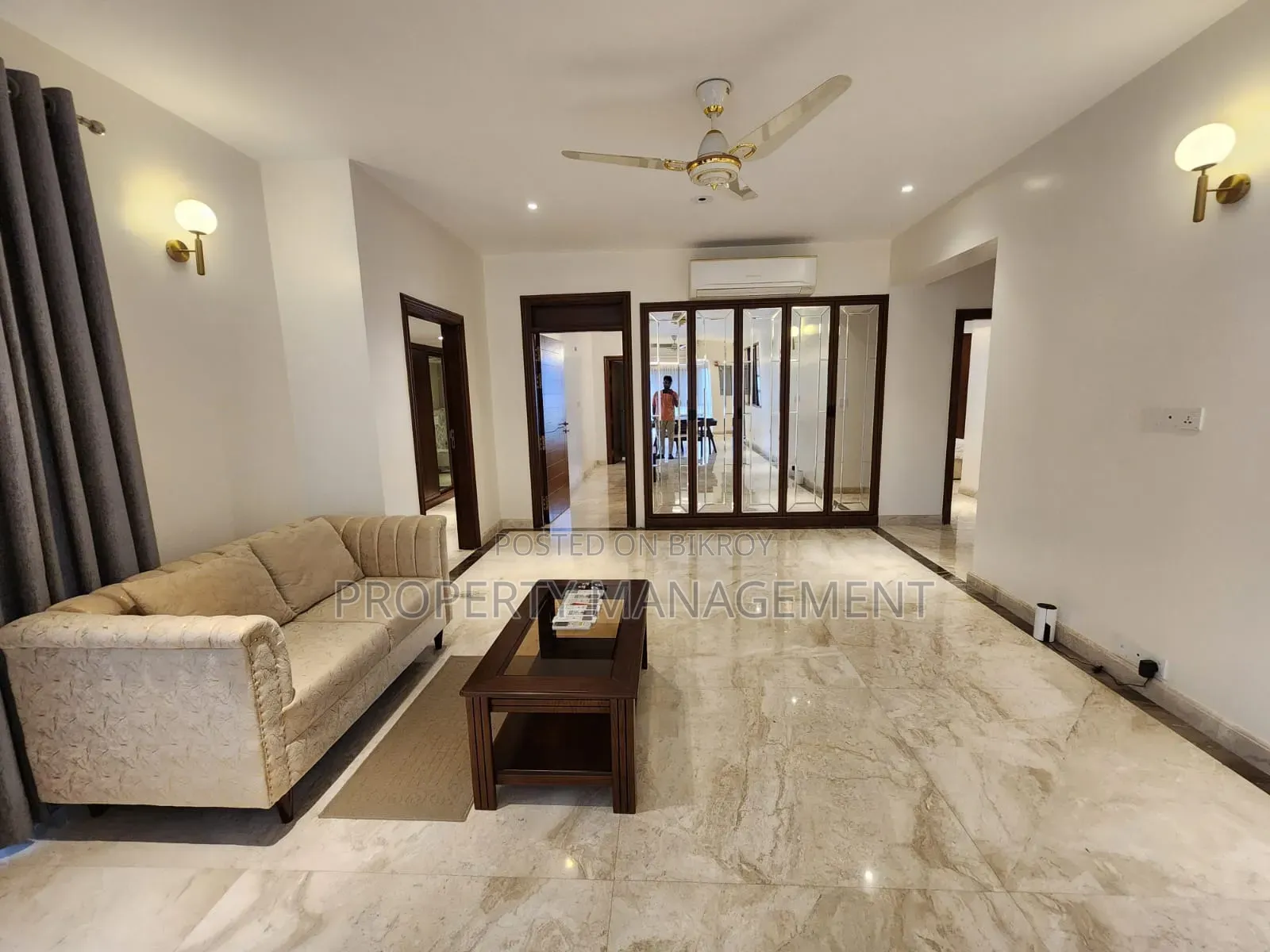 Furnished 4-Bedroom Apartment in a Renowned Company, Gulshan for Rent
