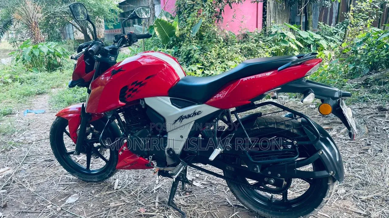 TVS Apache RTR 160 4V 2019 Red