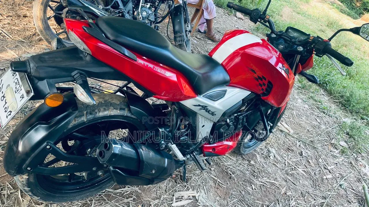 TVS Apache RTR 160 4V 2019 Red