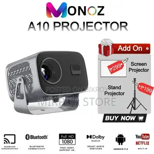 Led Mini Android Wifi Projector Hy320 2gb+16gb