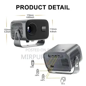 Led Mini Android Wifi Projector Hy320 2GB+16GB