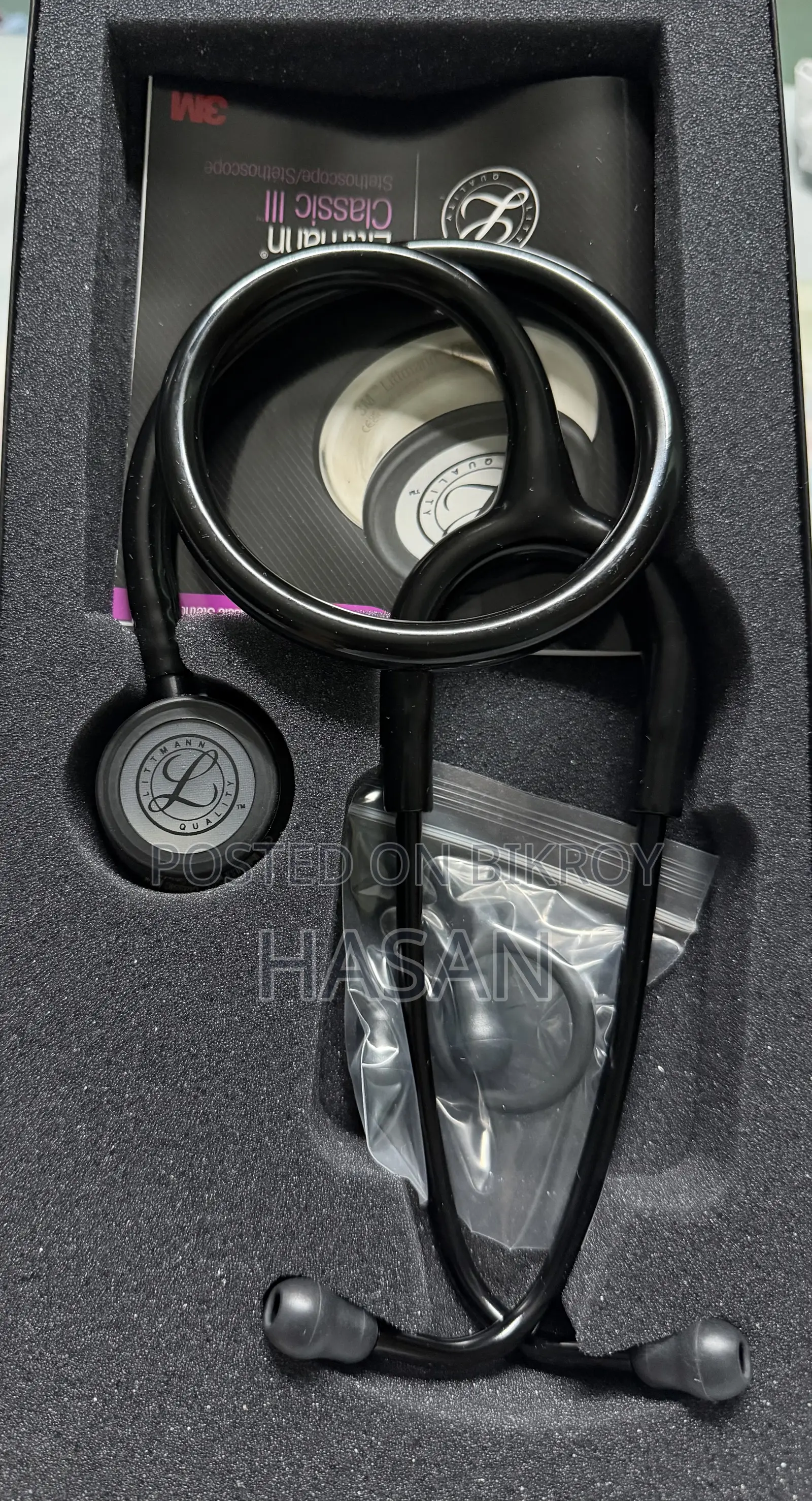 Littmann Classic ||| Full Black