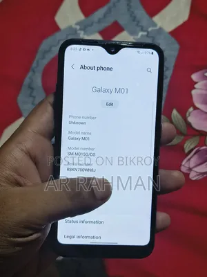 Samsung Galaxy M01 32 GB Blue
