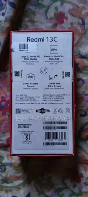 Xiaomi Redmi 13C 128 GB Gold