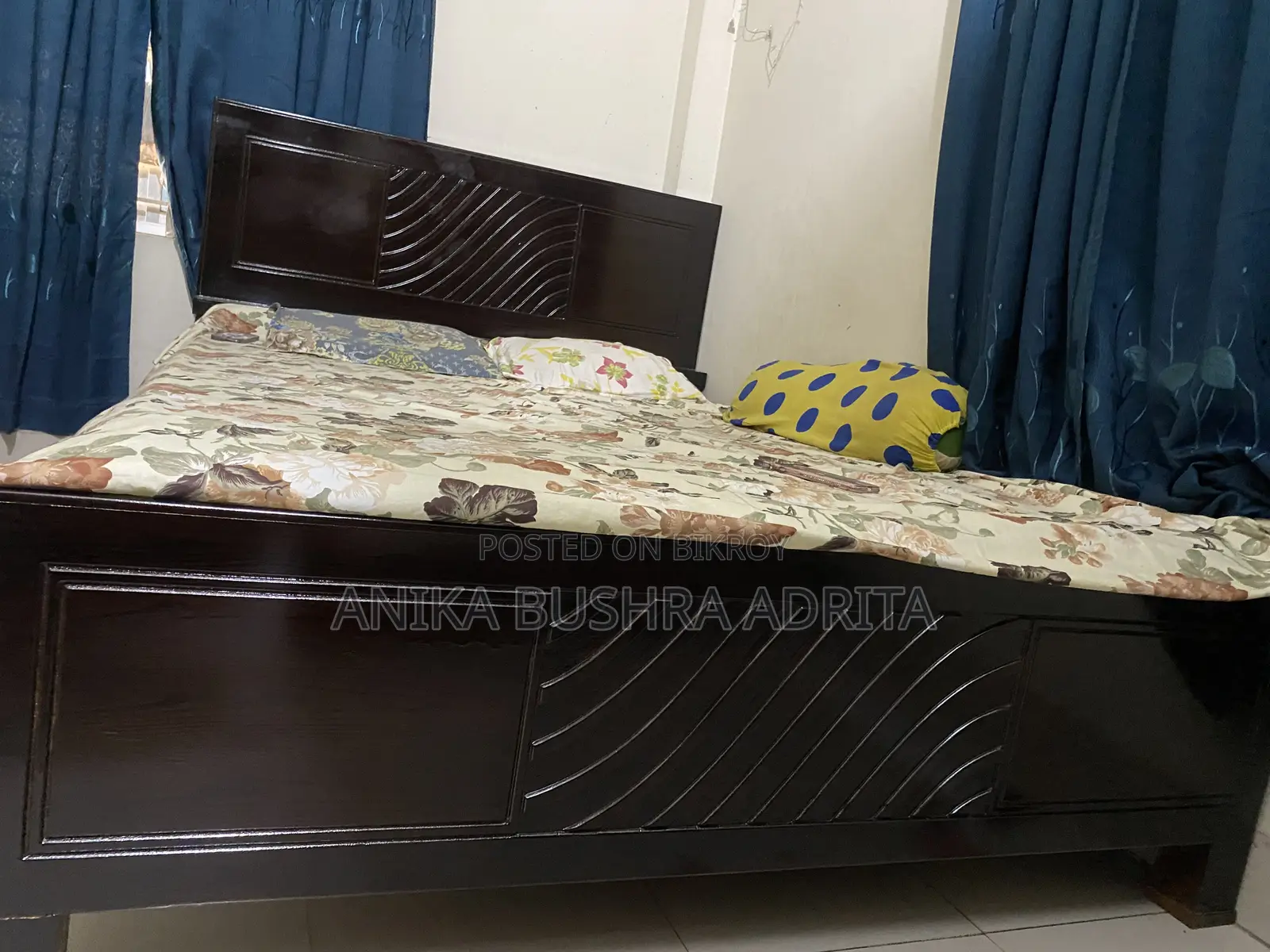 Bed 5*7 Feet New Condition (7 Days Used)(Mugda)
