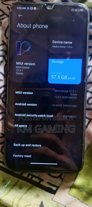 Xiaomi Redmi Note 7 Pro 64 GB Blue