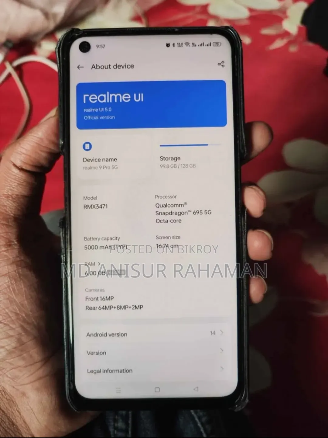 Realme 9 Pro 128 GB Blue