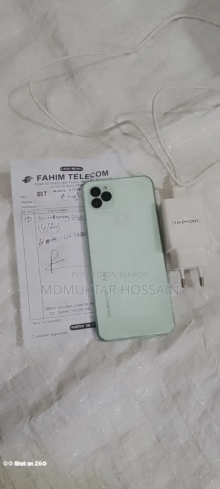 Symphony Z42 Pro 64 GB White
