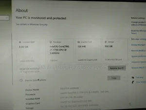 Desktop Computer HP 8GB Intel Core i7 SSD 1T